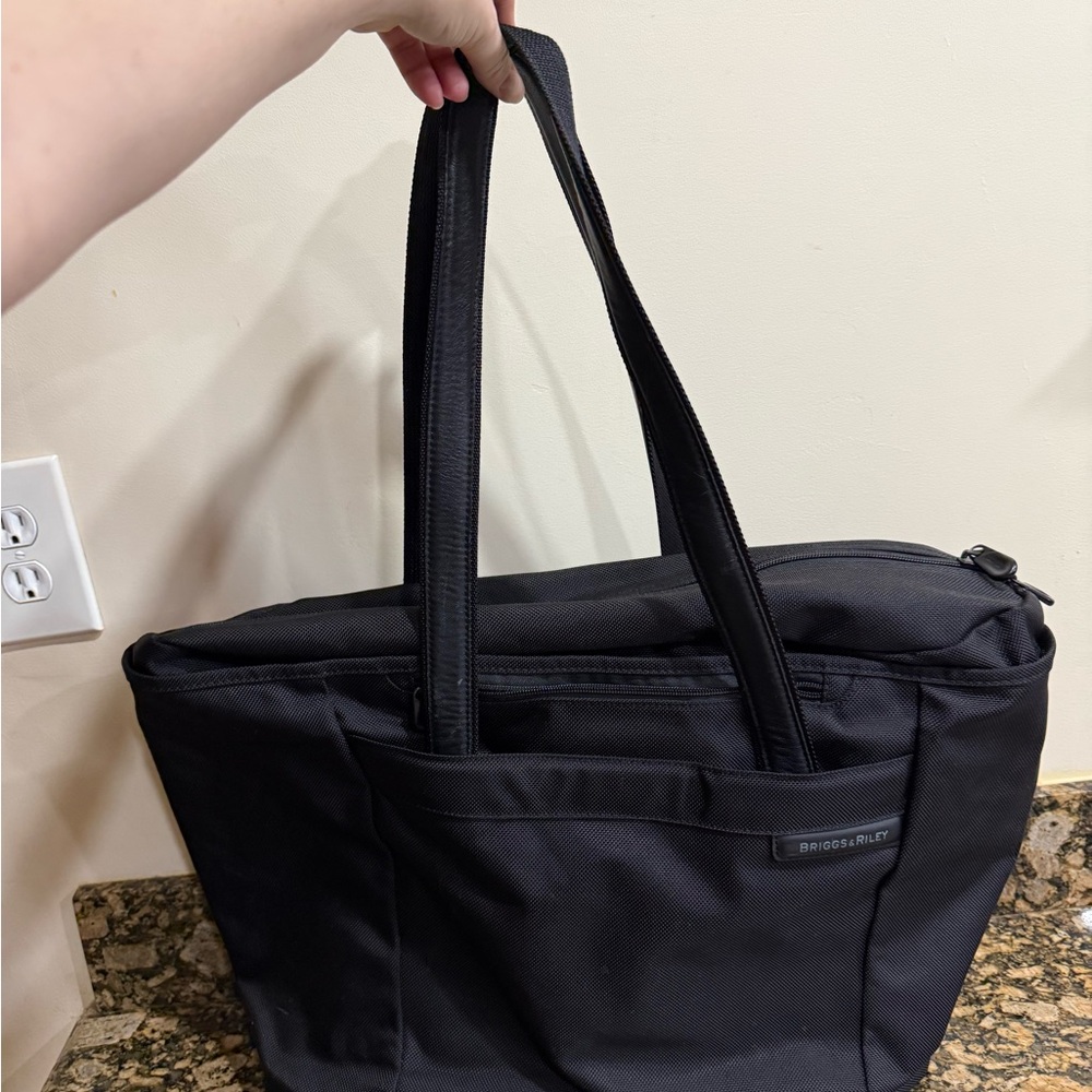 Briggs & Riley Sleek Black Tote Bag